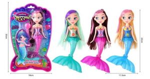 Mořská víla s hřebenem 24cm