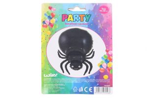 Balónek nafukovací - Pavouk černý 53x80 cm