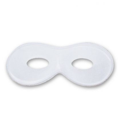 Škraboška bílá na domalování