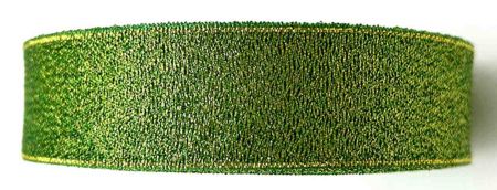 Stuha 8 barev zelená 2,5cm x 22,8m