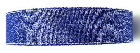 Stuha 8 barev modrá 2,5cm x 25y