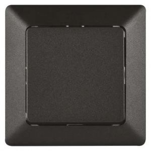 EMOS Ovladač tlačítkový zapínací 1/0, antracit