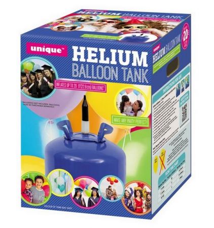 HELIUM na 20 balónků (o průměru 9"/23cm)