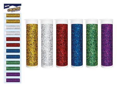 Glitrový pudr 5g mix barev - 1kus