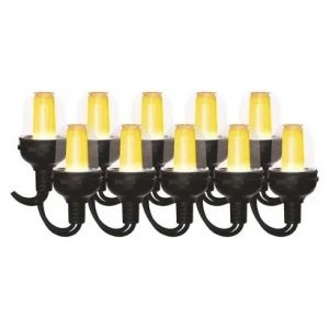 EMOS LED světelný řetěz – 10x párty žárovky, 4,5 m, venkovní i vnitřní, vintage