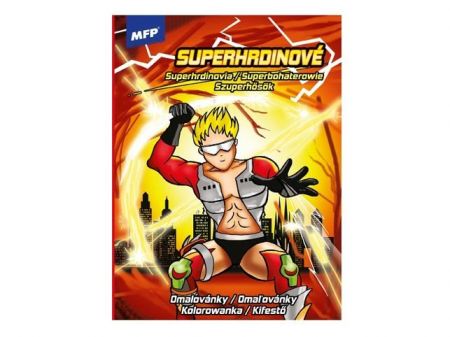 Omalovánky MFP A4 Superhrdinové