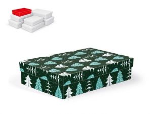 Krabice dárková vánoční A-V002 26x17