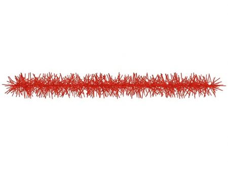 Řetěz vánoční 2m červený 1092
