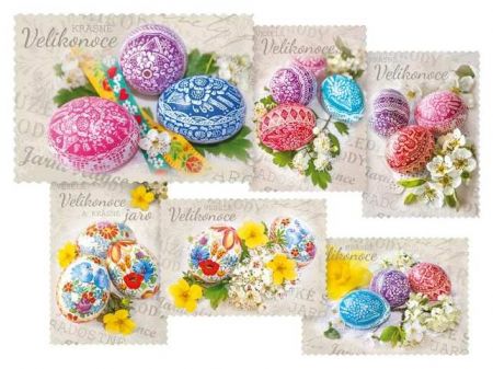 Pohlednice Velikonoce 124 C výsek