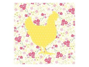 Ubrousek P 33x33 Velikonoce MES200734