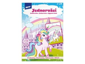Omalovánky MFP A4 Jednorožci 3 210x295mm/16