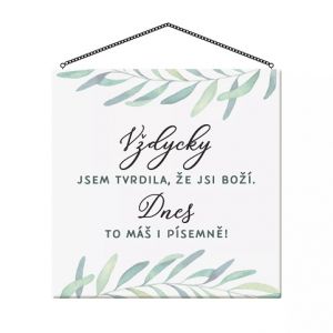 ALBI Cedulka - Jsi boží