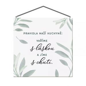 ALBI Cedulka - Kuchyně