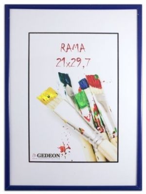 Fotorámeček 10x15cm BB1015BL modrý sklo / blue glass