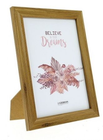 Fotorámeček  10x15cm dřevěný GB10