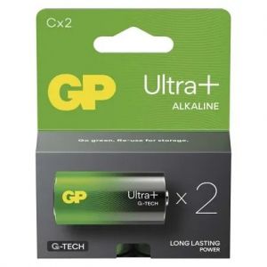 GP Alkalická baterie GP Ultra Plus C (LR14) - 2kusy