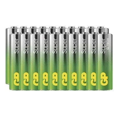 GP Alkalická baterie GP Super AA (LR6) - 20kusů