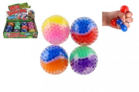 Míček antistresový mačkací sliz 6cm v sáčku, 4 barvy