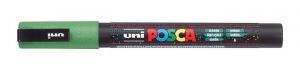 Akrylový popisovač "Posca PC-3M", jasně zelená, 0,9-1,3mm, UNI