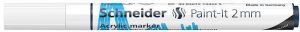 SCHNEIDER Akrylový popisovač "Paint-It 310", bílá, 2mm, 120149