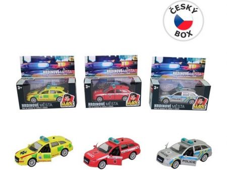 Policie, ambulance, hasiči, 13cm