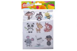 Kreativní set diamond nálepky Zvířátka
