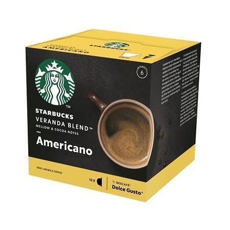 Kávové kapsle "Veranda Blend Americano", 12ks, STARBUCKS by Dolce Gusto