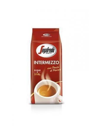 Káva zrnková, pražená, vakuově balené, 1000 g, SEGAFREDO "Intermezzo"