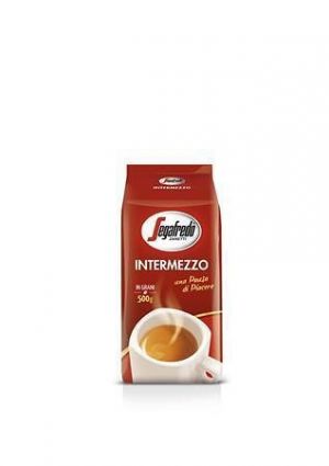 Káva zrnková, pražená, vakuově balené, 500 g, SEGAFREDO "Intermezzo"