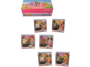 Panenka se zvířátkem 10 cm