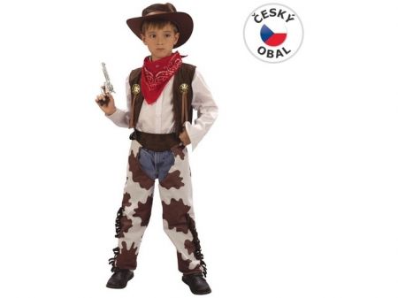 Kostým na karneval - Kovboj, 120-130 cm