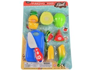 Souprava ovoce s prkénkem a nožem, 6 ks, 12 cm