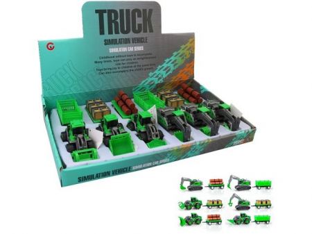 Dopravní prostředky na setrvačník, 23 cm