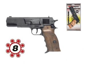 Kapslovka Power Man 22cm &quot;8&quot; na kartě