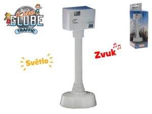 Rychlostní radar 12cm na baterie se světlem a zvukem