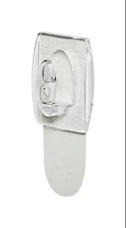 Mini plastové háčky "Command", transparentní, 3M 7100099316