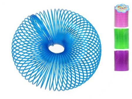 Spirála neonová 10cm 4 barvy