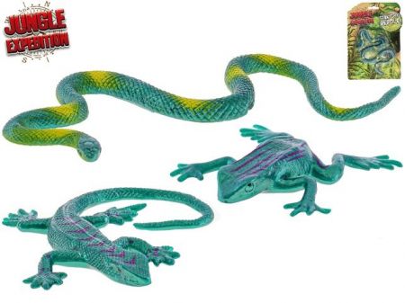 Jungle Expedition plaz měkký na kartě, 3 druhy 