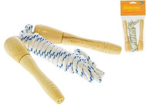 Švihadlo 270cm s dřevěnou rukojetí