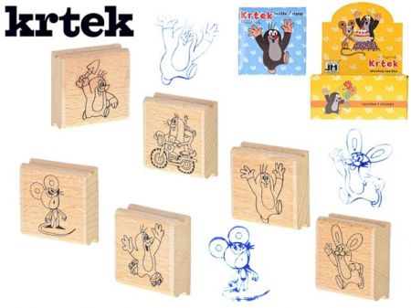 Razítka krabička Krtek