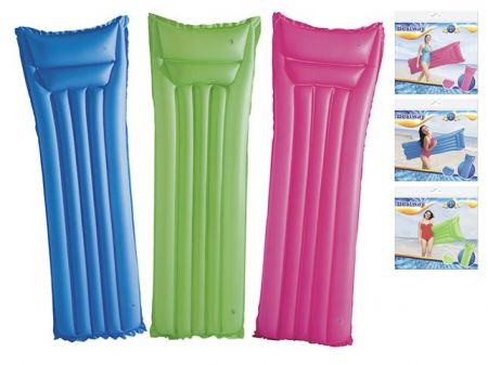 Lehátko nafukovací 183x69cm 3barvy v sáčku