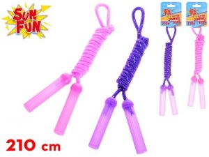 Sun Fun švihadlo 210cm 2barvy na kartě