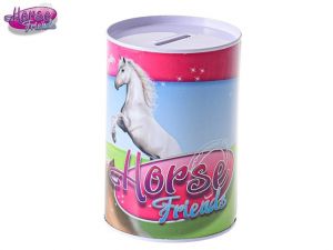 Horse Friends pokladnička 8,5x12cm kov v sáčku