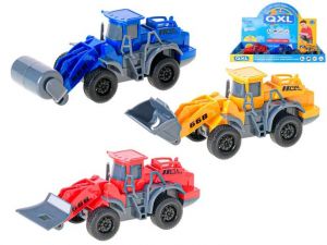 Auto stavební 14,5cm na setrvačník 3druhy