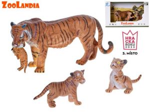 Zoolandia tygřice s mláďaty v krabičce