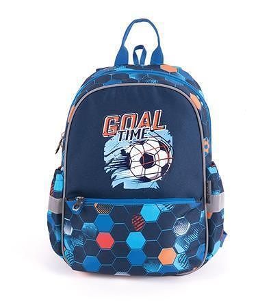 Batoh "Junior Goal Time", modrá-fotbal, PULSE 122309