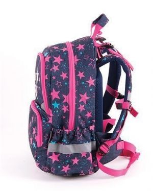 Batoh "Anatomic Little Star", modrá-růžová, anatomický, PULSE 122305