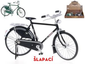 Jízdní kolo retro kov 18cm 2barvy