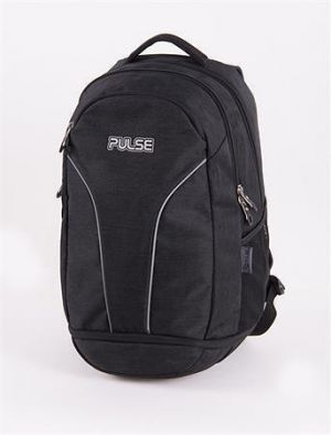 Batoh "Olymp", černá, s přihrádkou na notebook, PULSE 122235