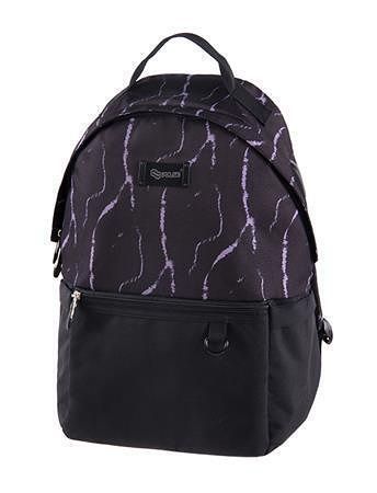 Batoh "Cloud Violet Scratch", černá-fialový vzor, s přihrádkou na notebook, PULSE 122253